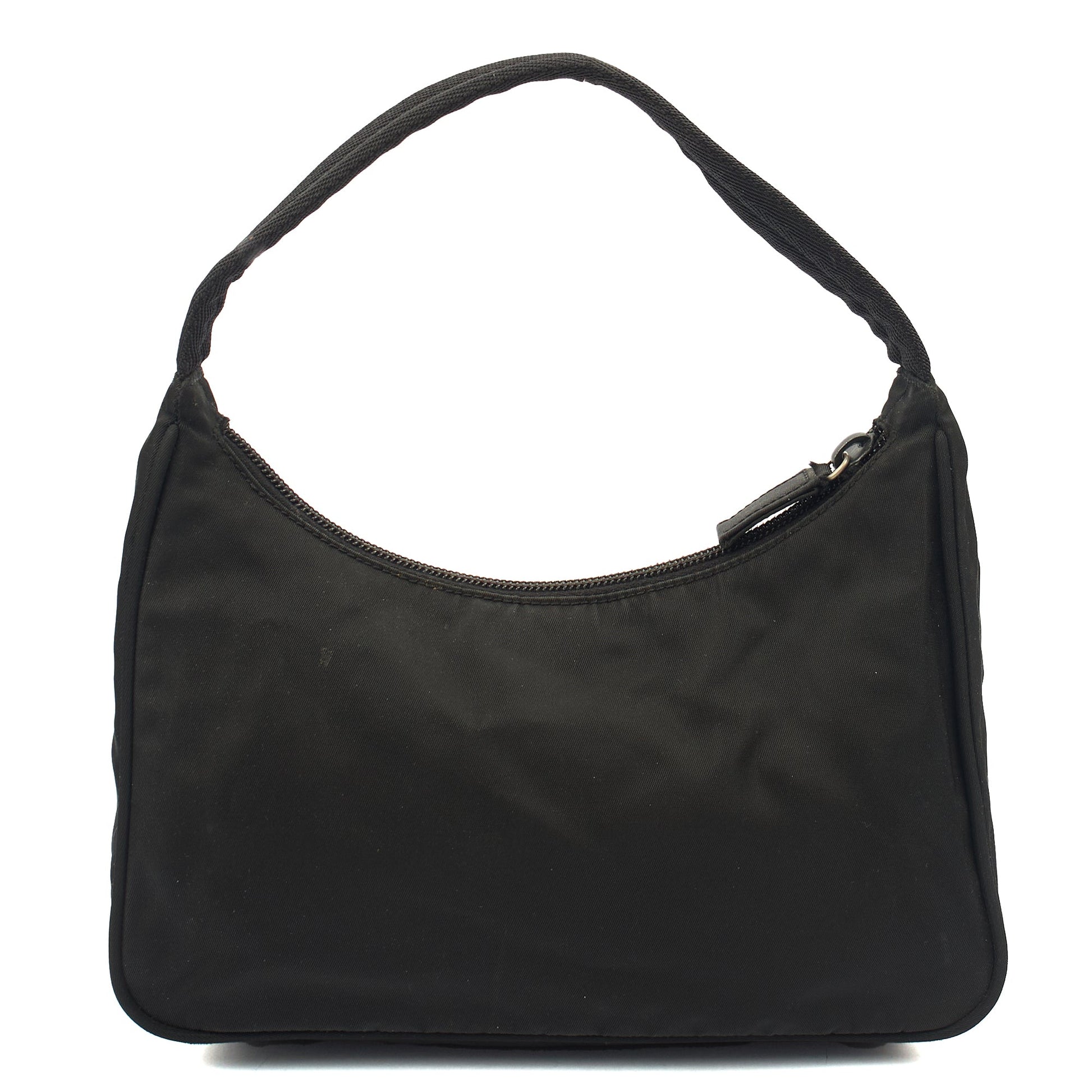 Prada Mini Bag Re-edition 2000 Nylon Mini Bag in Black, Nylon — Alternate View 9