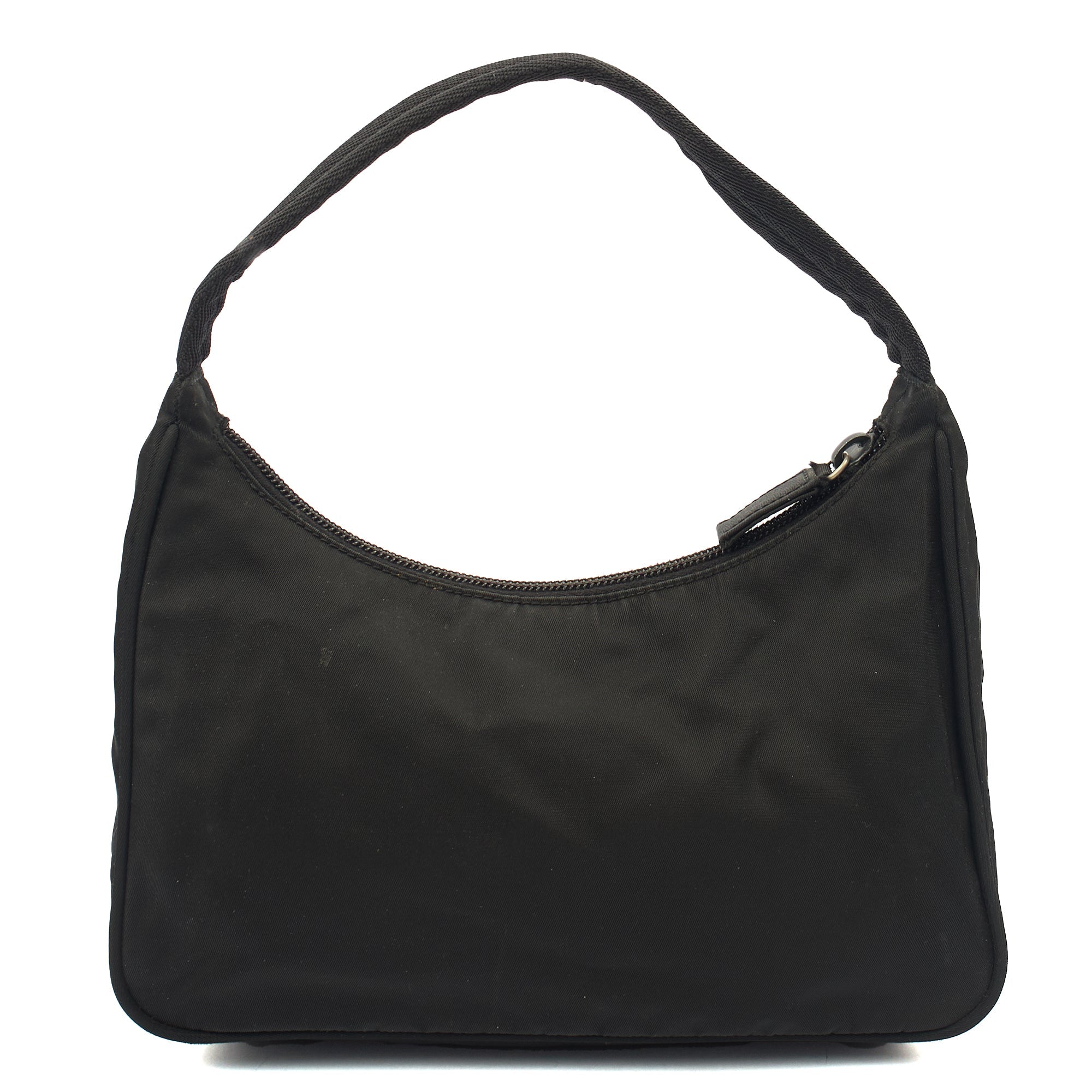 Prada Mini Bag Re-edition 2000 Nylon Mini Bag in Black, Nylon — Alternate View 9