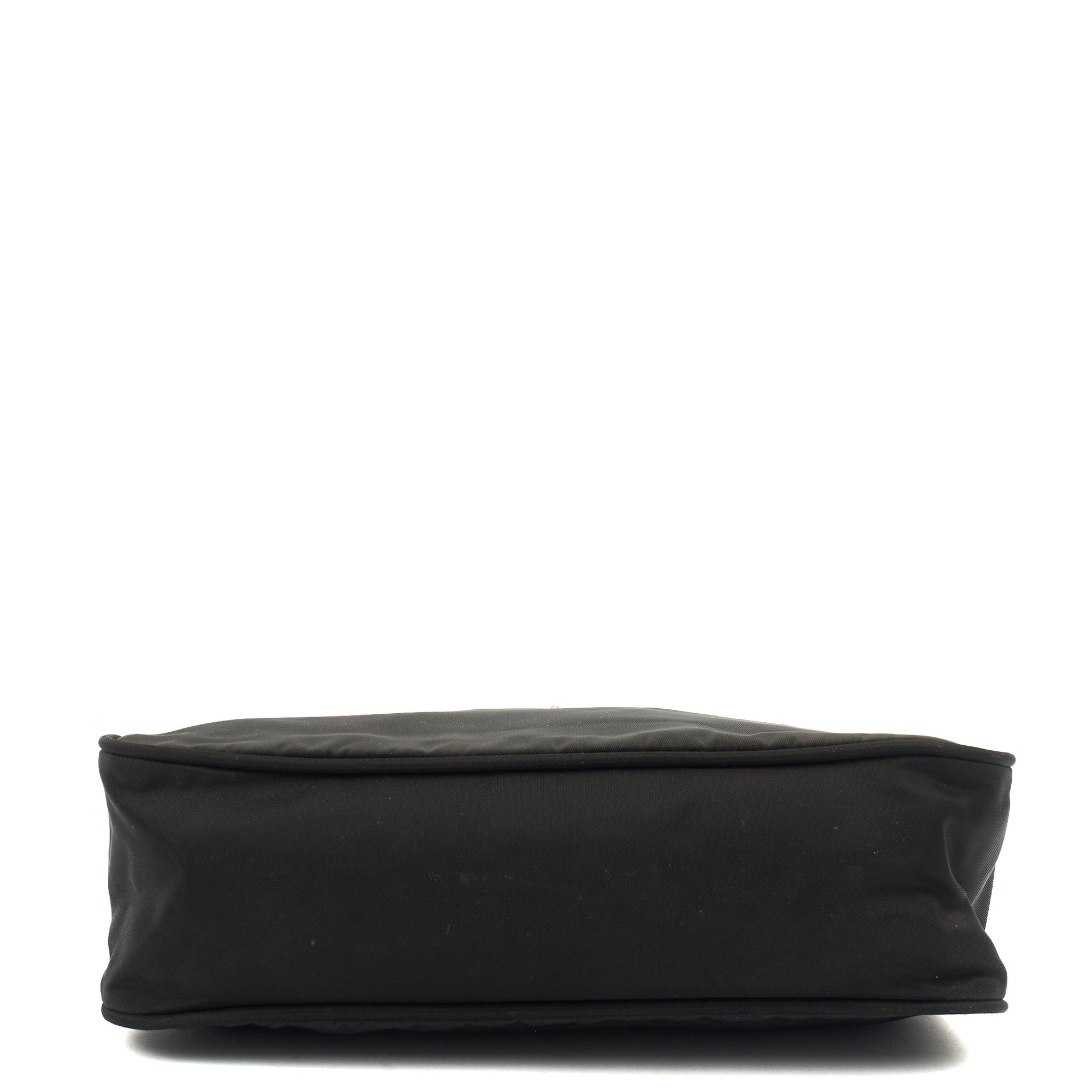 Prada Mini Bag Re-edition 2000 Nylon Mini Bag in Black, Nylon — Top View