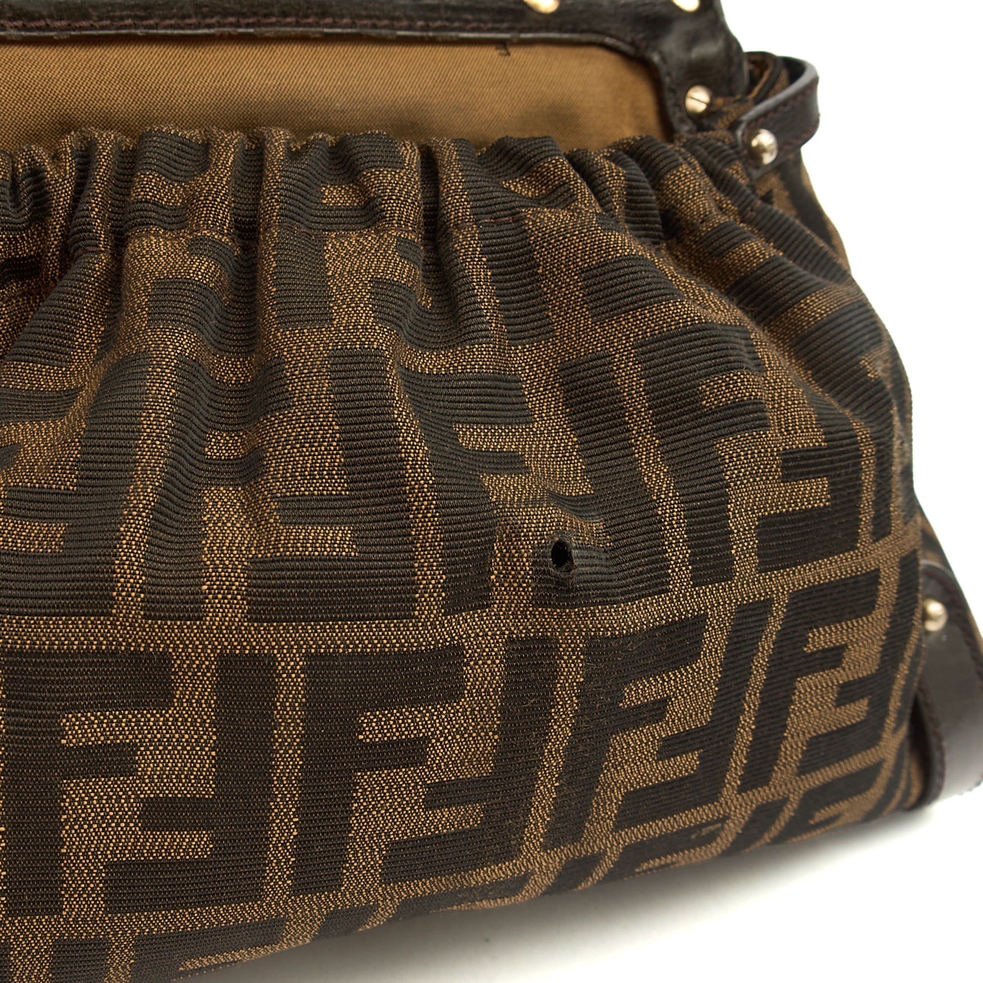 Fendi Top Handle Zucca Top Handle in Zucca FF, Canvas — Alternate View 14