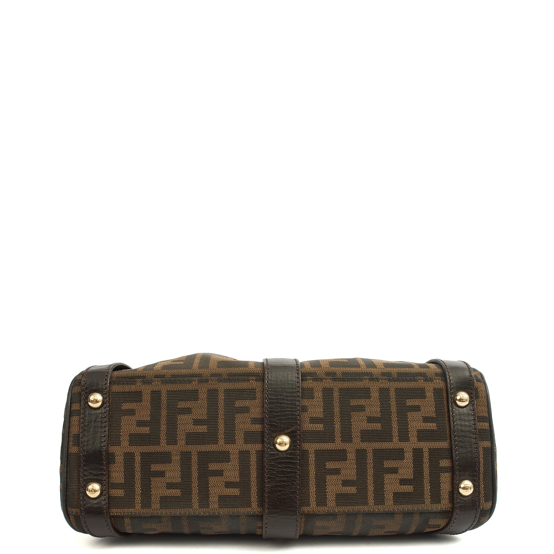 Fendi Top Handle Zucca Top Handle in Zucca FF, Canvas — Alternate View 13