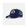 Cardair CD Star Suede Trucker - Navy/Pink — One Size — Front View