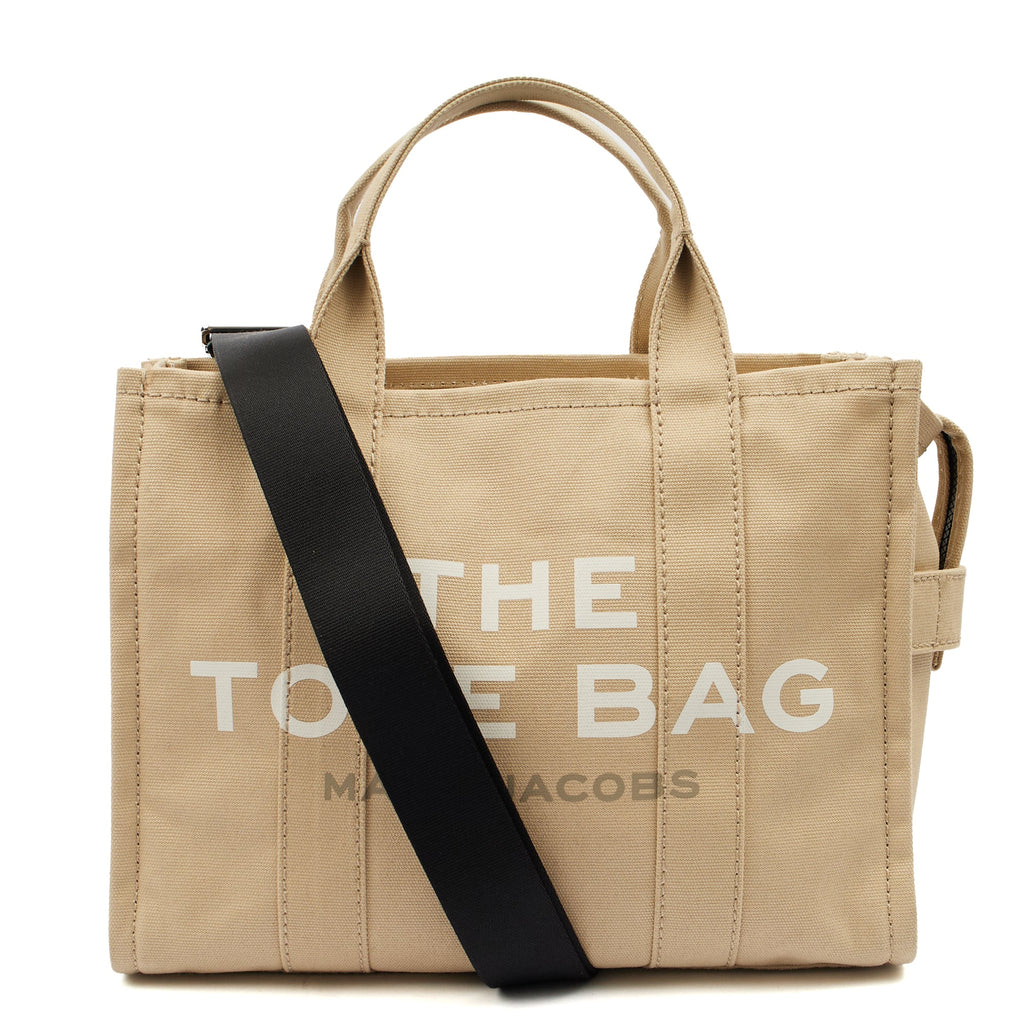 Marc Jacobs Tote The Tote Bag in Neutral, Fabric — Front View