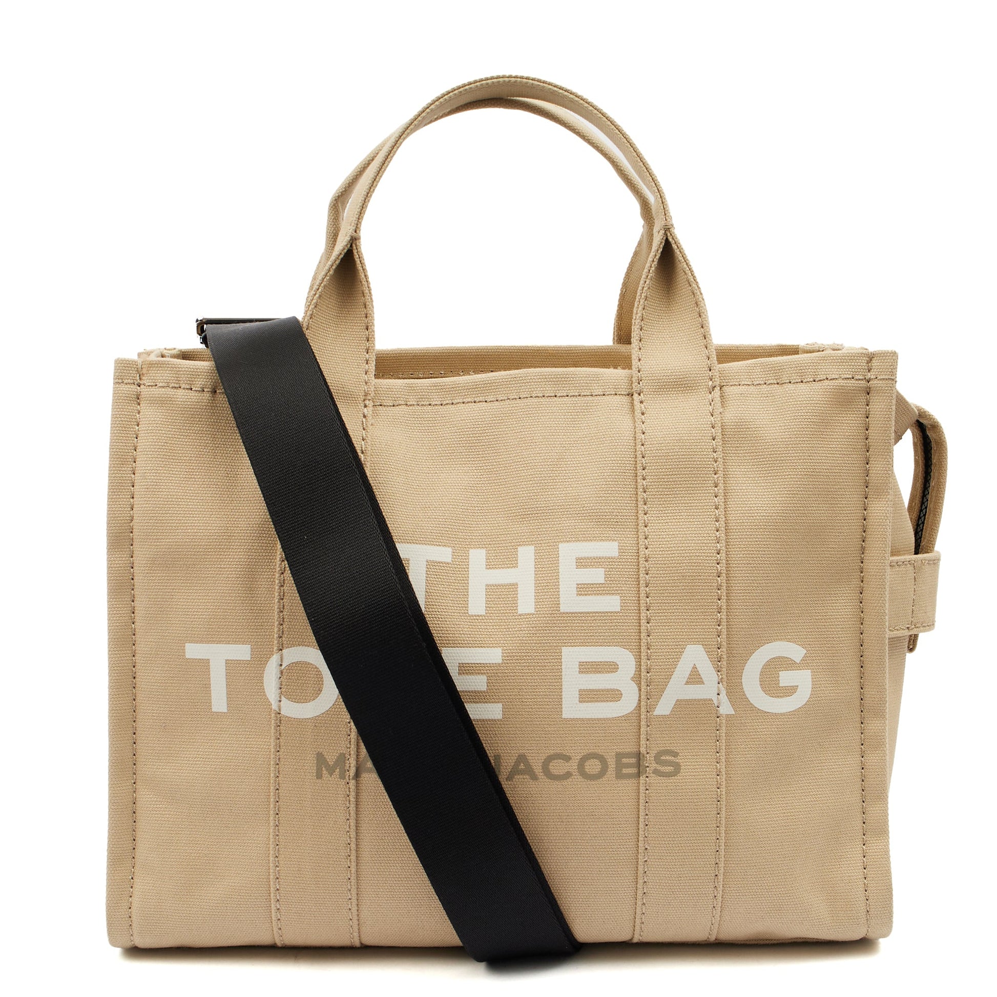 Marc Jacobs Tote The Tote Bag in Neutral, Fabric — Front View