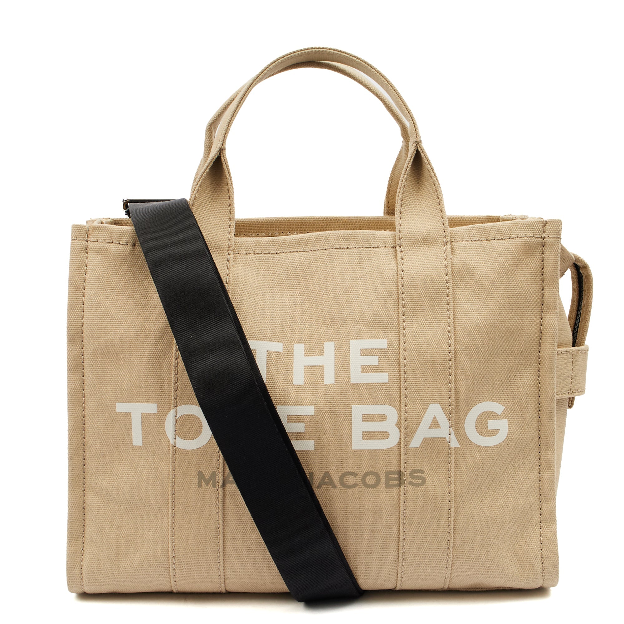 Marc Jacobs Tote The Tote Bag in Neutral, Fabric — Front View