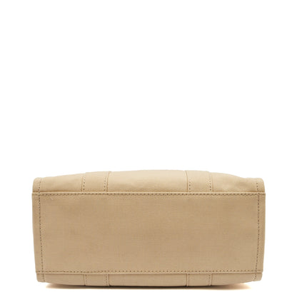 Marc Jacobs Tote The Tote Bag in Neutral, Fabric — Top View