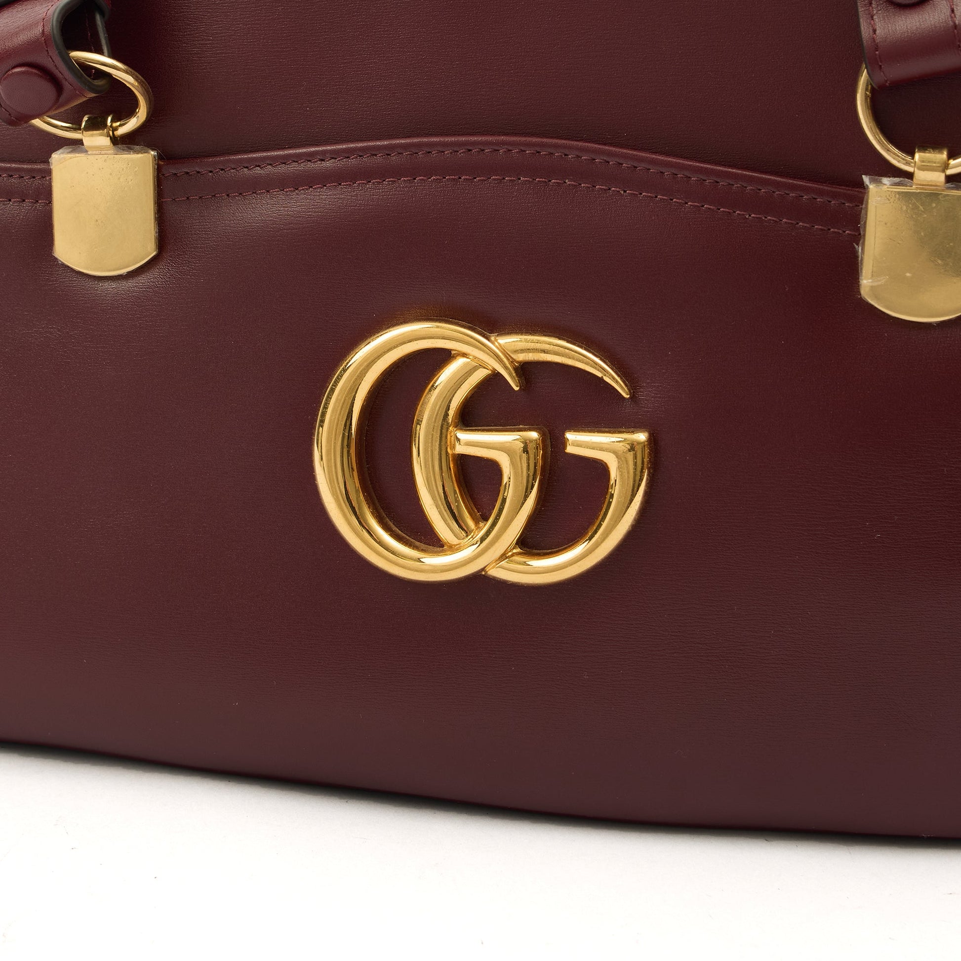 Gucci Tote Arli in Red, Leather — Alternate View 18