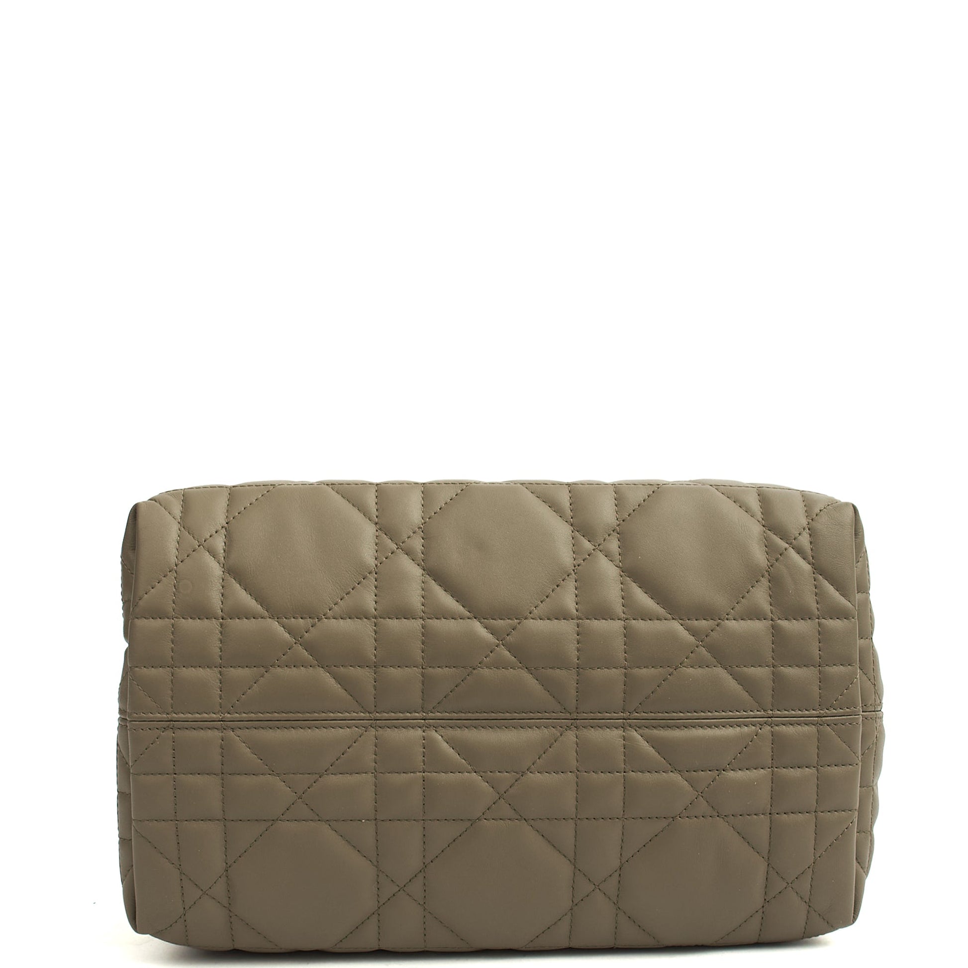 Christian Dior Tote Toujours - Medium in Green, Leather — Top View