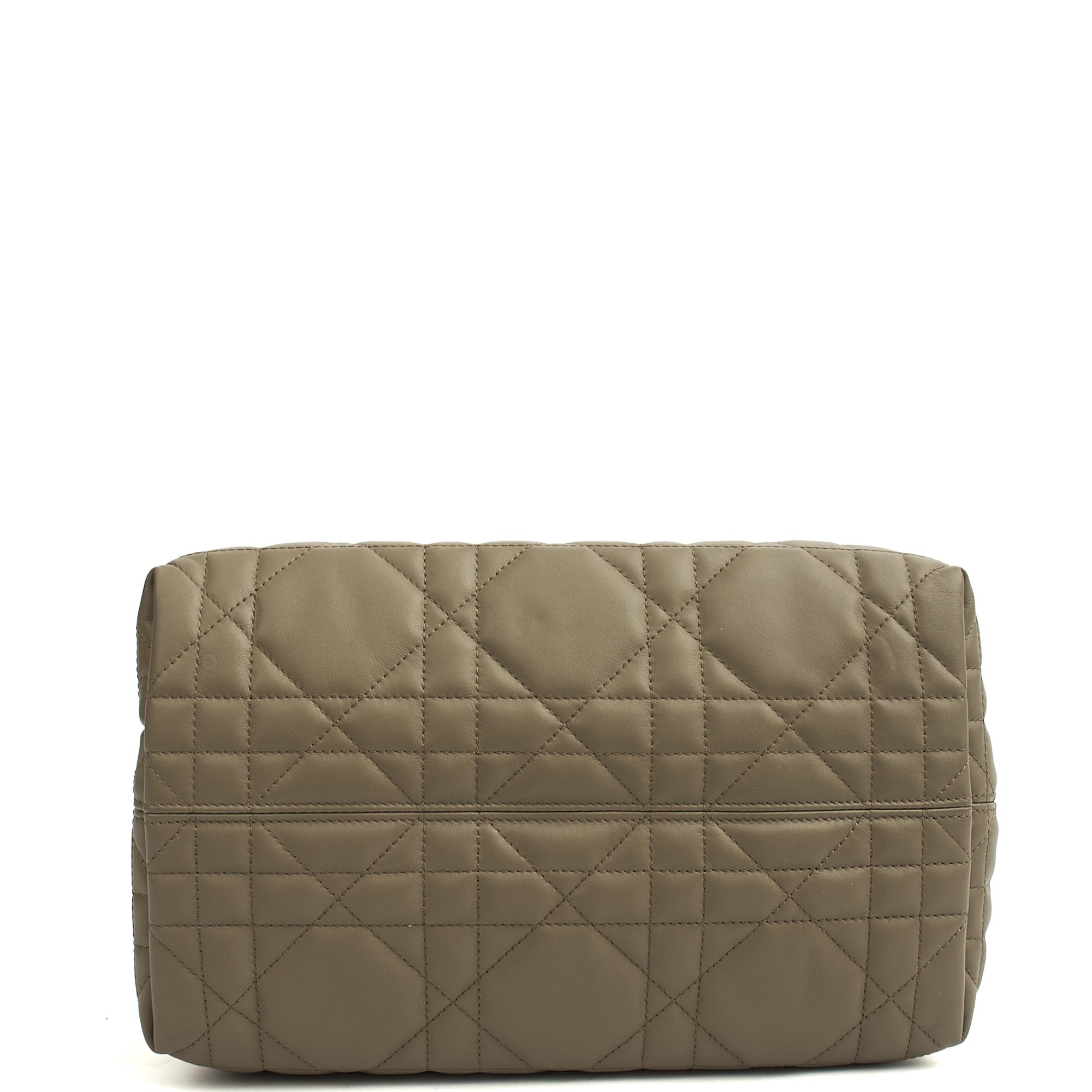 Christian Dior Tote Toujours - Medium in Green, Leather — Top View