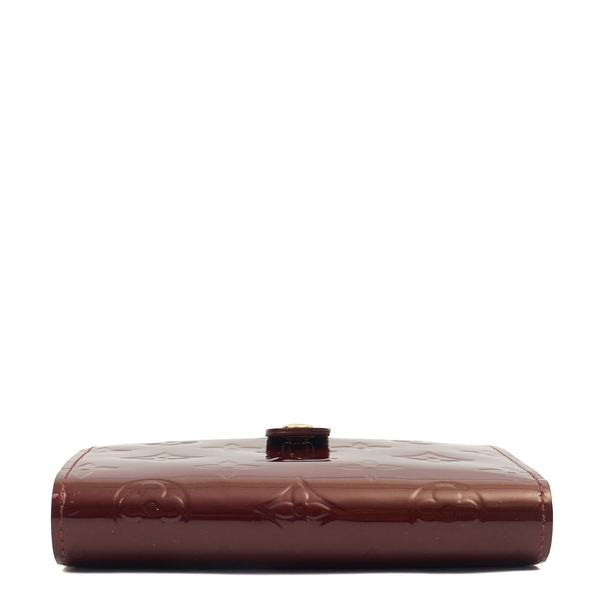 Louis Vuitton Wallet French Purse Wallet in Red, Vernis — Alternate View 11