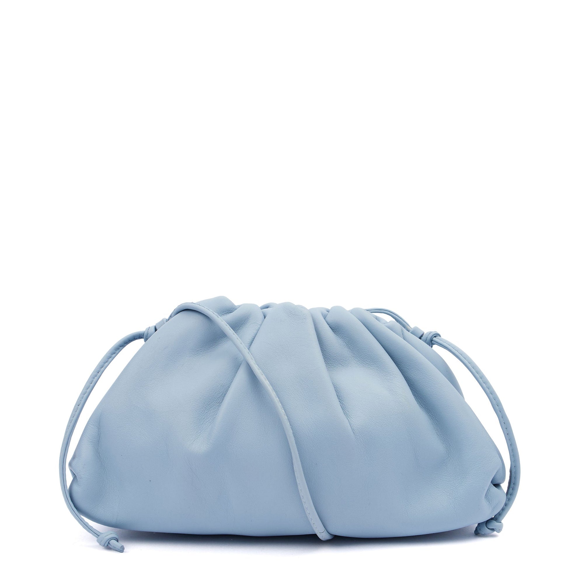Bottega Veneta Cross Body The Pouch - Mini in Blue, Leather — Alternate View 7