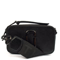 Marc Jacobs Cross Body Snapshot in Black, Leather — Front View