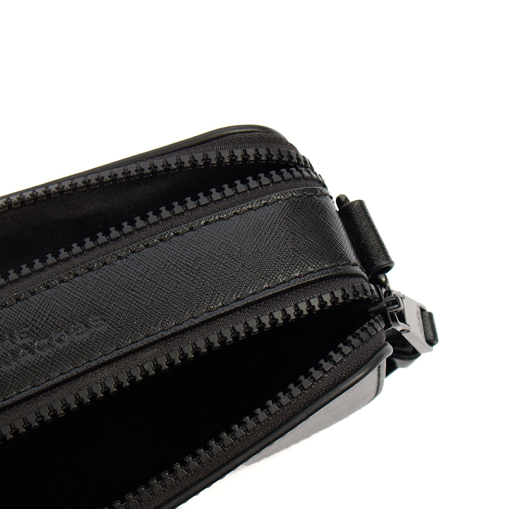 Marc Jacobs Cross Body Snapshot in Black, Leather — Lifestyle View