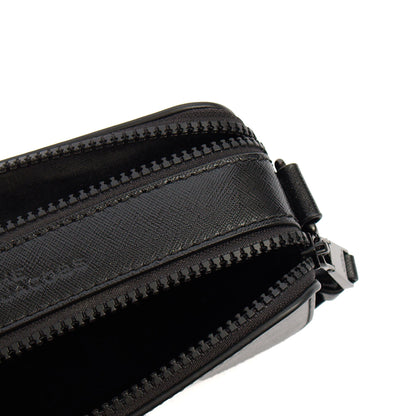 Marc Jacobs Cross Body Snapshot in Black, Leather — Alternate View 12