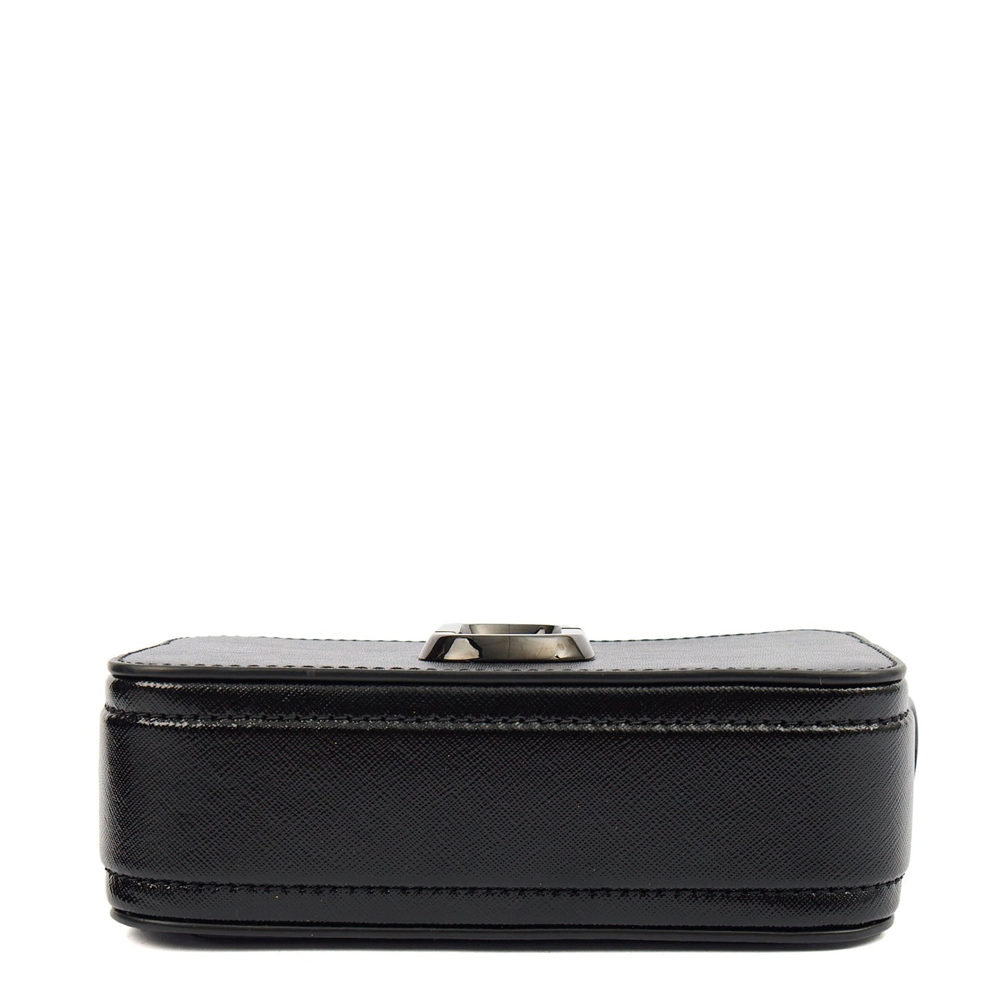 Marc Jacobs Cross Body Snapshot in Black, Leather — Detail View