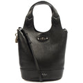 Mulberry Bucket Bag Lily - Tote  in Black, Crinkle Patent — Front View
