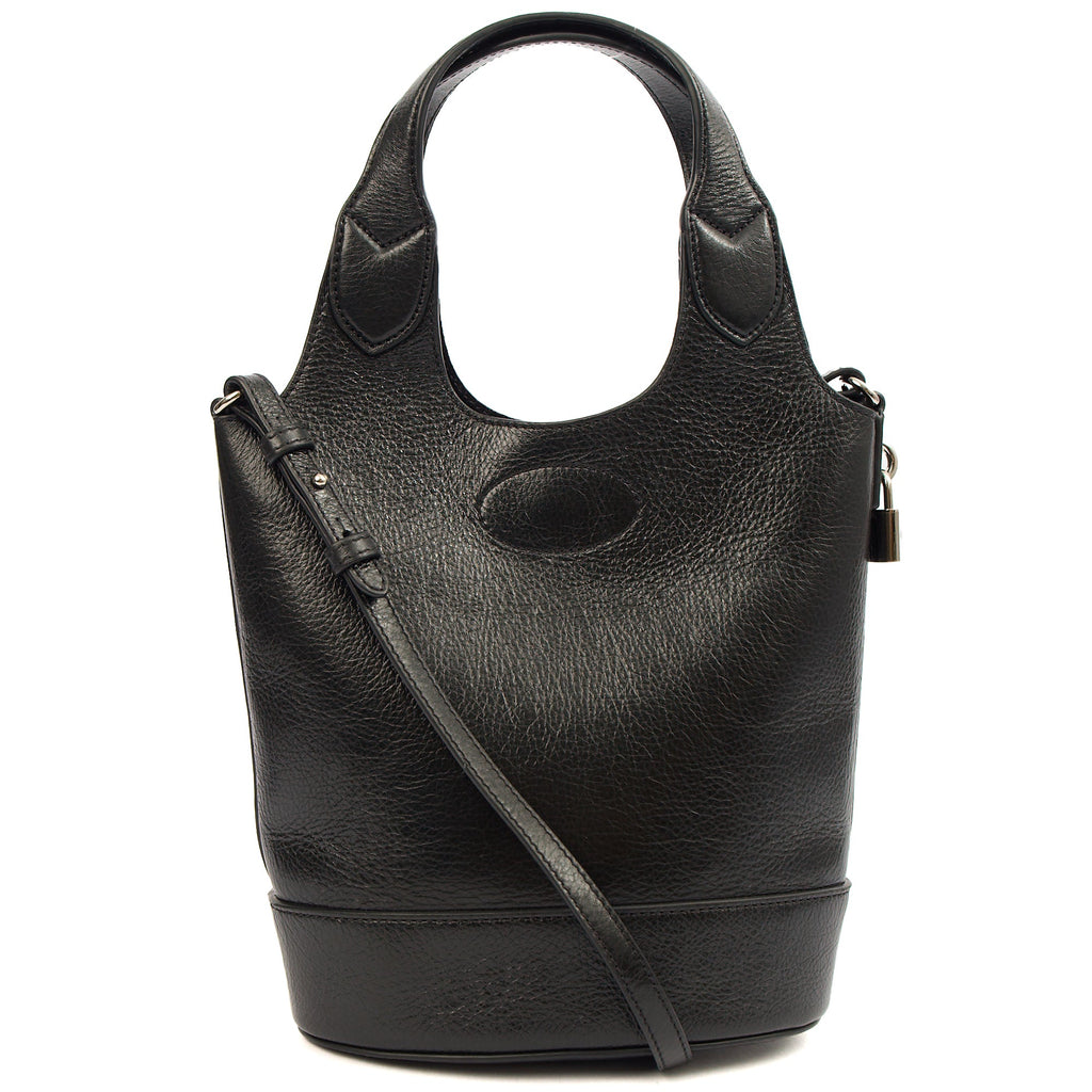 Mulberry Bucket Bag Lily - Tote  in Black, Crinkle Patent — Alternate View 10