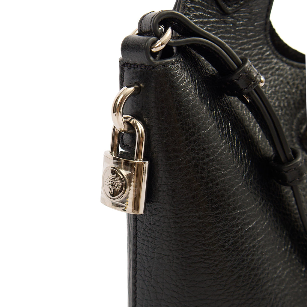 Mulberry Bucket Bag Lily - Tote  in Black, Crinkle Patent — Alternate View 8