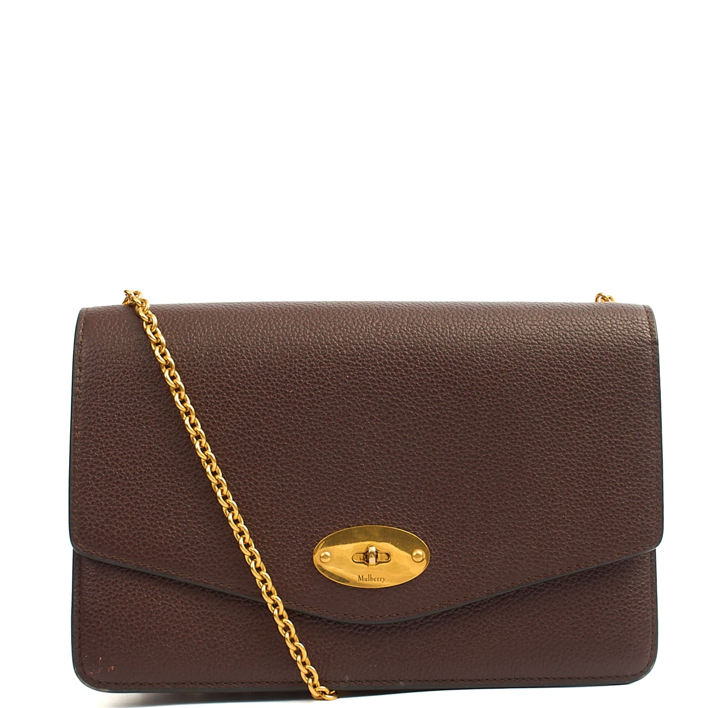 Mulberry Cross Body Darley in Oxblood, Calfskin Leather — Alternate View 7