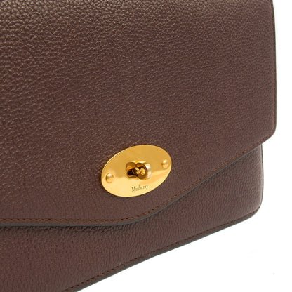 Mulberry Cross Body Darley in Oxblood, Calfskin Leather — Alternate View 12