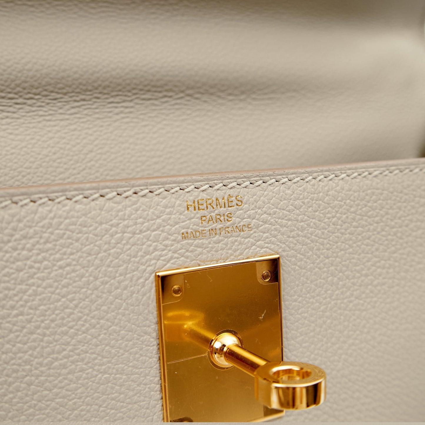 Hermes Top Handle Kelly 28 in Gris Perle, Evercolour — Alternate View 25