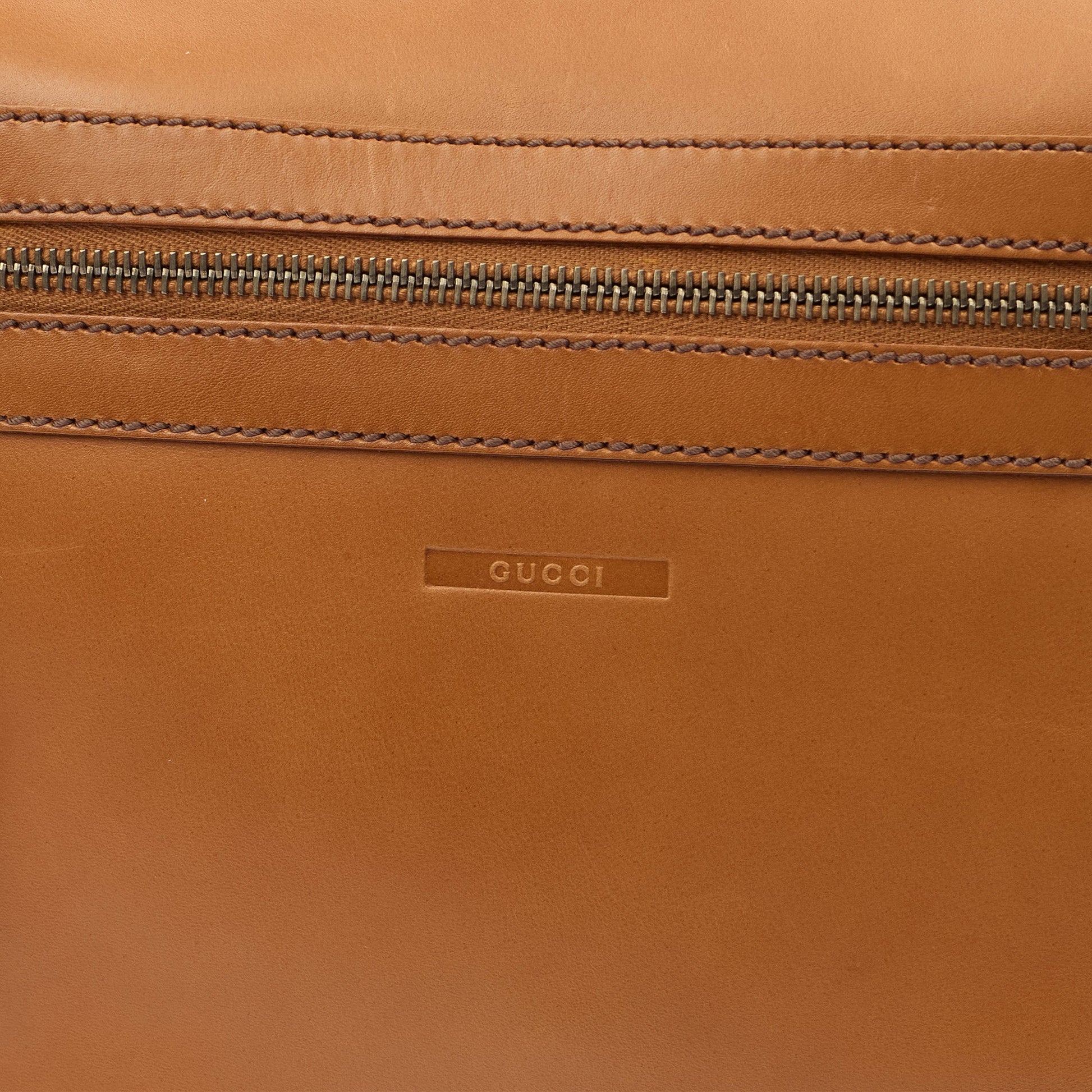 Gucci  Hobo in Brown, Leather — Lifestyle View