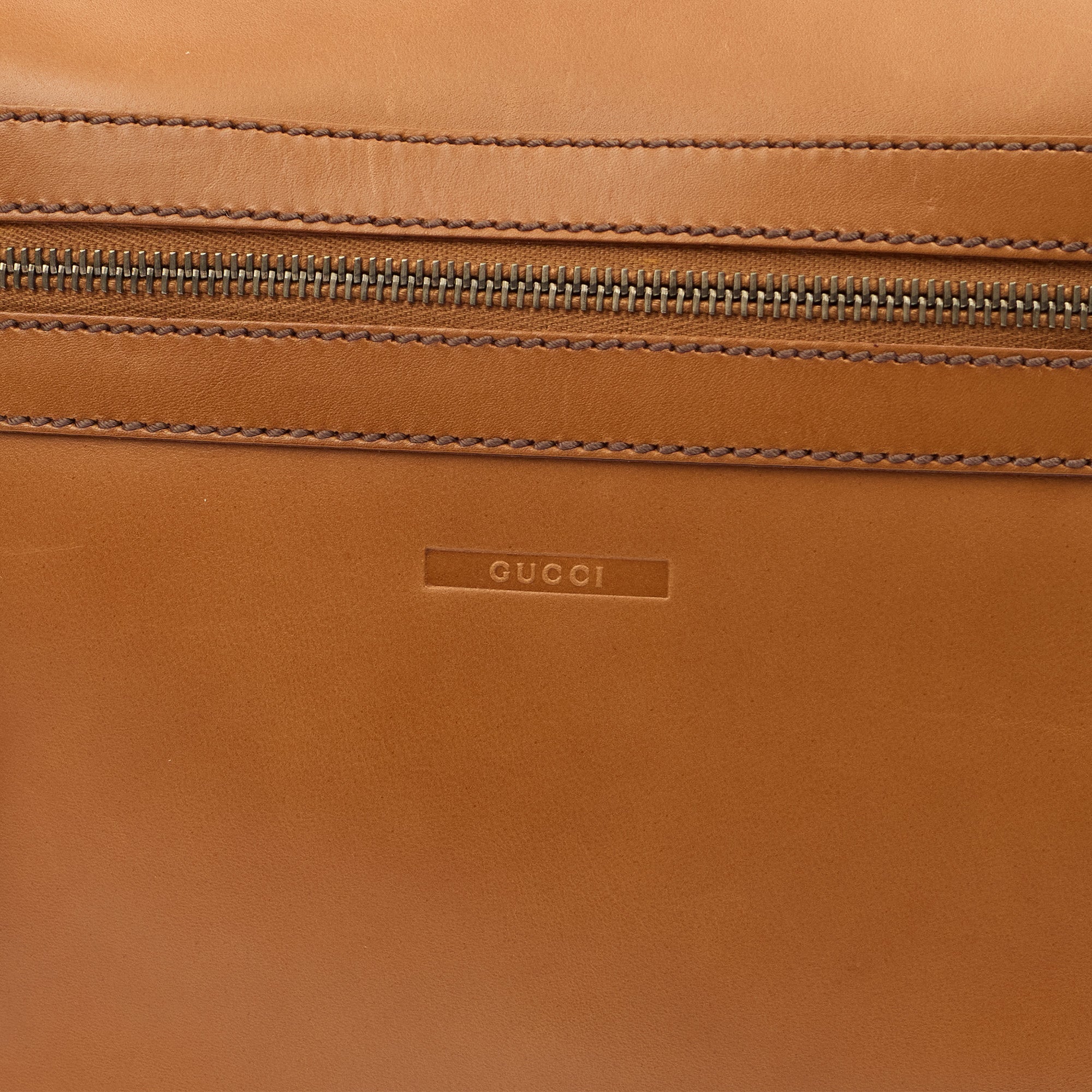Gucci  Hobo in Brown, Leather — Lifestyle View