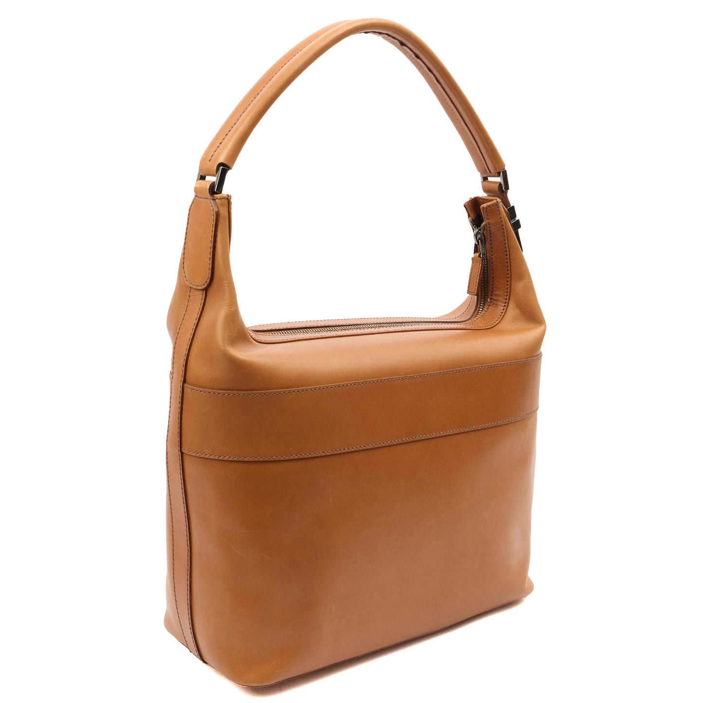 Gucci  Hobo in Brown, Leather — Side View