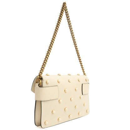 Gucci Cross Body Queen Margaret in Cream, Leather — Alternate View 8