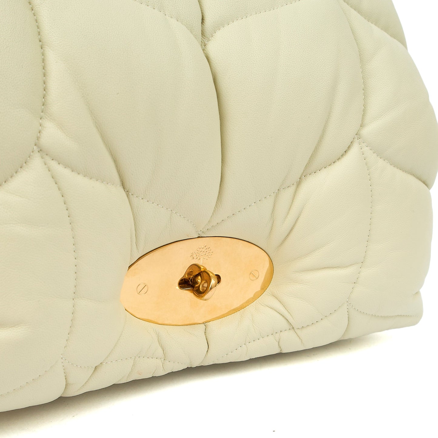 Mulberry Shoulder Bag Little Softie in Wild Primrose, Leather — Detail View
