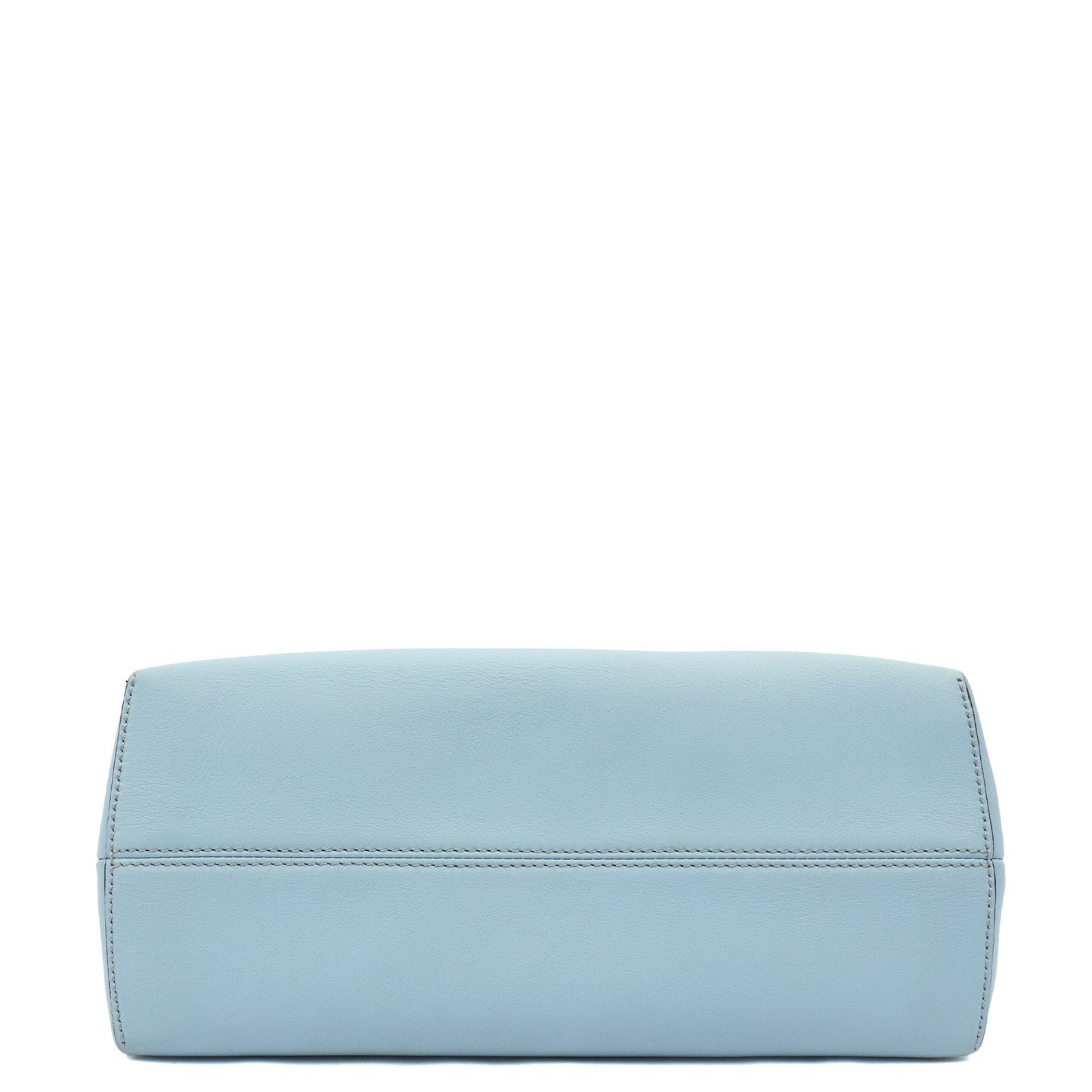 Fendi Tote By The Way - Medium in Blue, Leather — Detail View