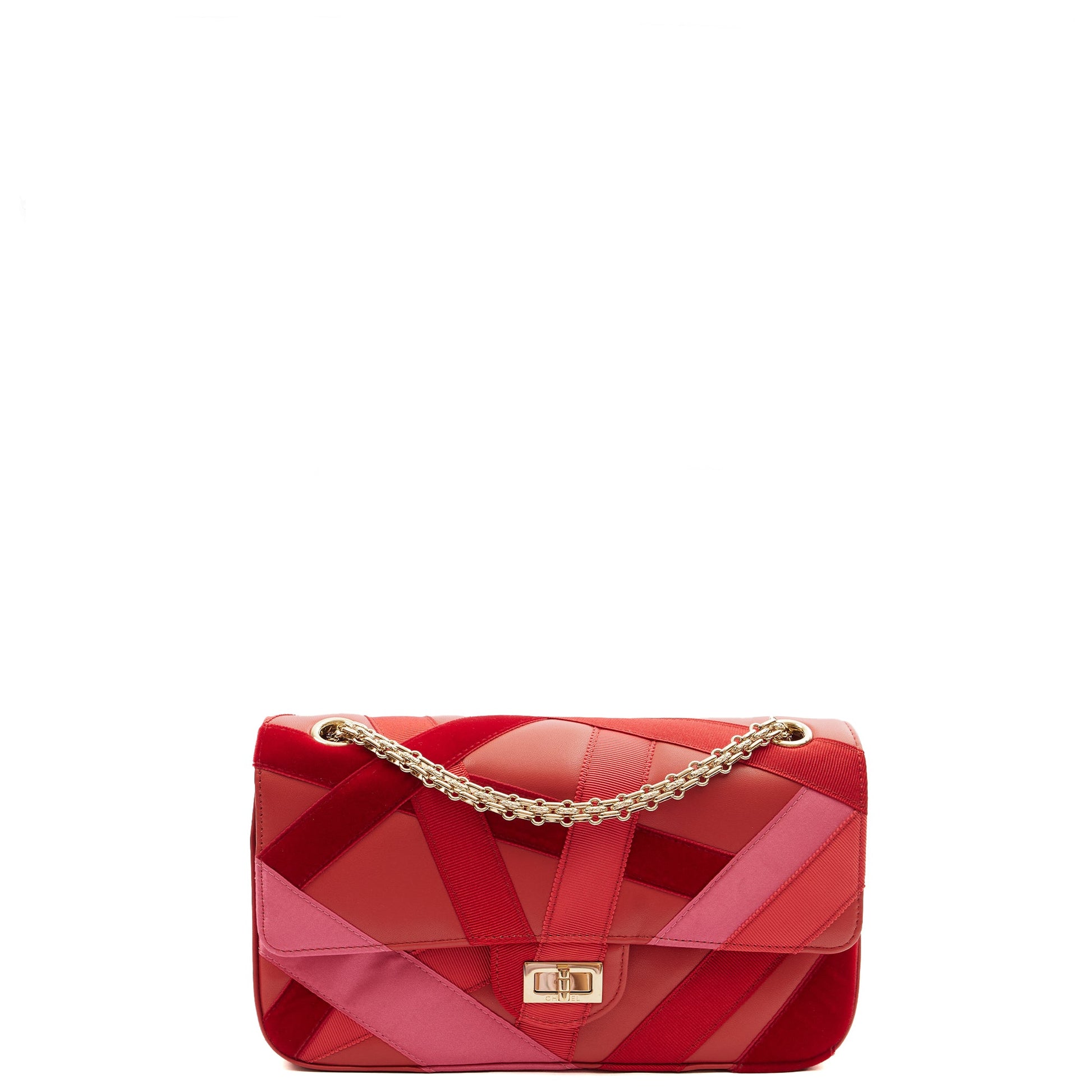 Chanel Shoulder Bag 2.55 Reissue in Multi, Calfskin Leather — Alternate View 19