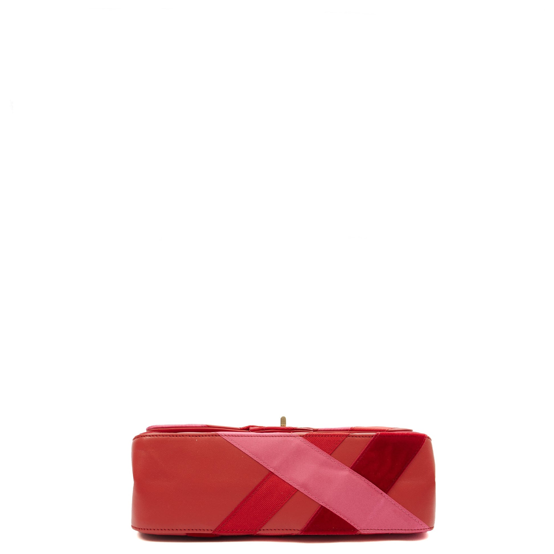 Chanel Shoulder Bag 2.55 Reissue in Multi, Calfskin Leather — Top View