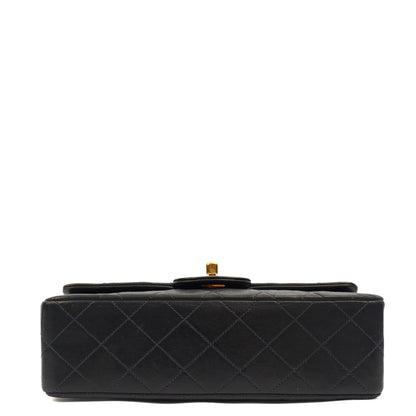 Chanel Cross Body Classic Double Flap - Small in Navy, Lambskin Leather — Alternate View 15