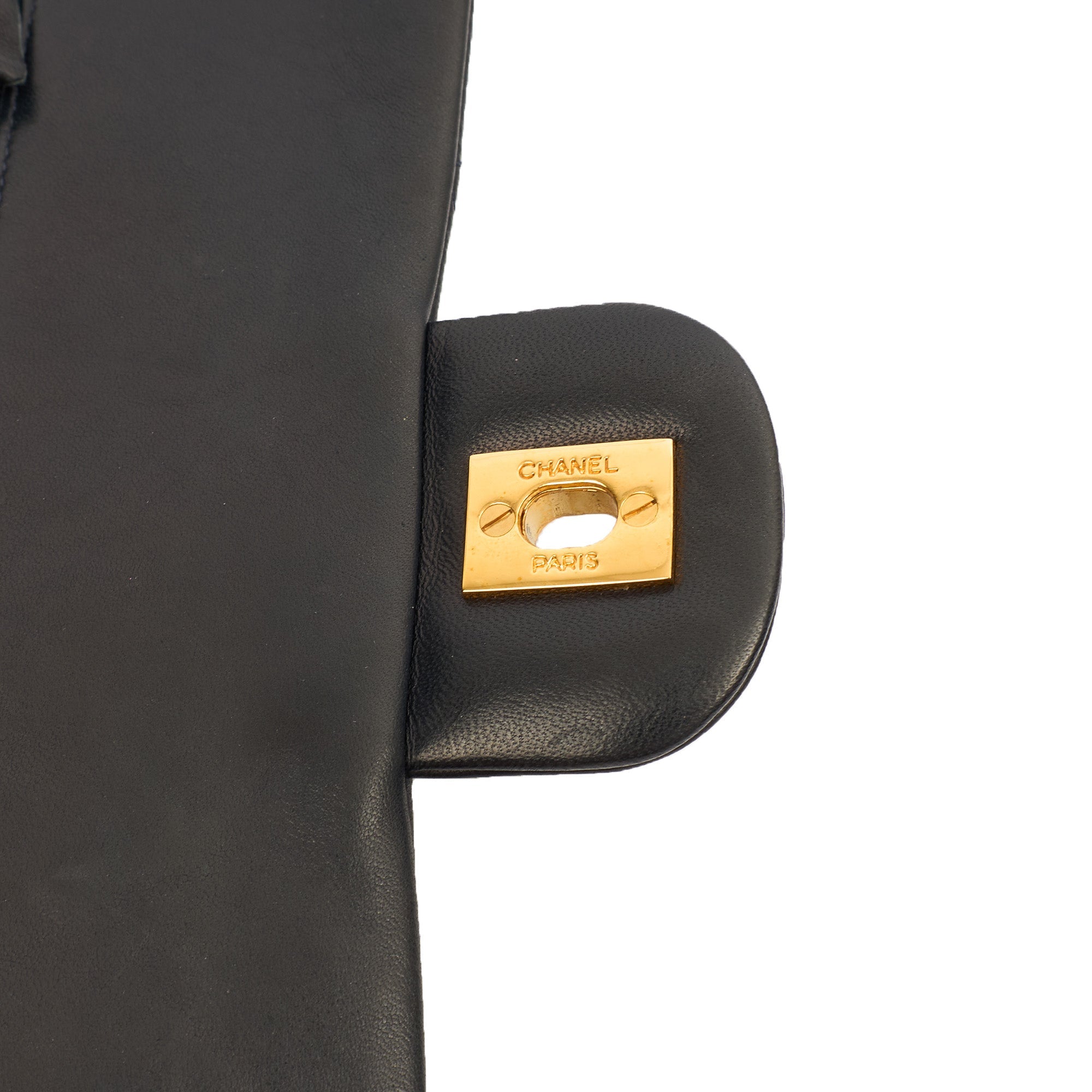 Chanel Cross Body Classic Double Flap - Small in Navy, Lambskin Leather — Alternate View 19