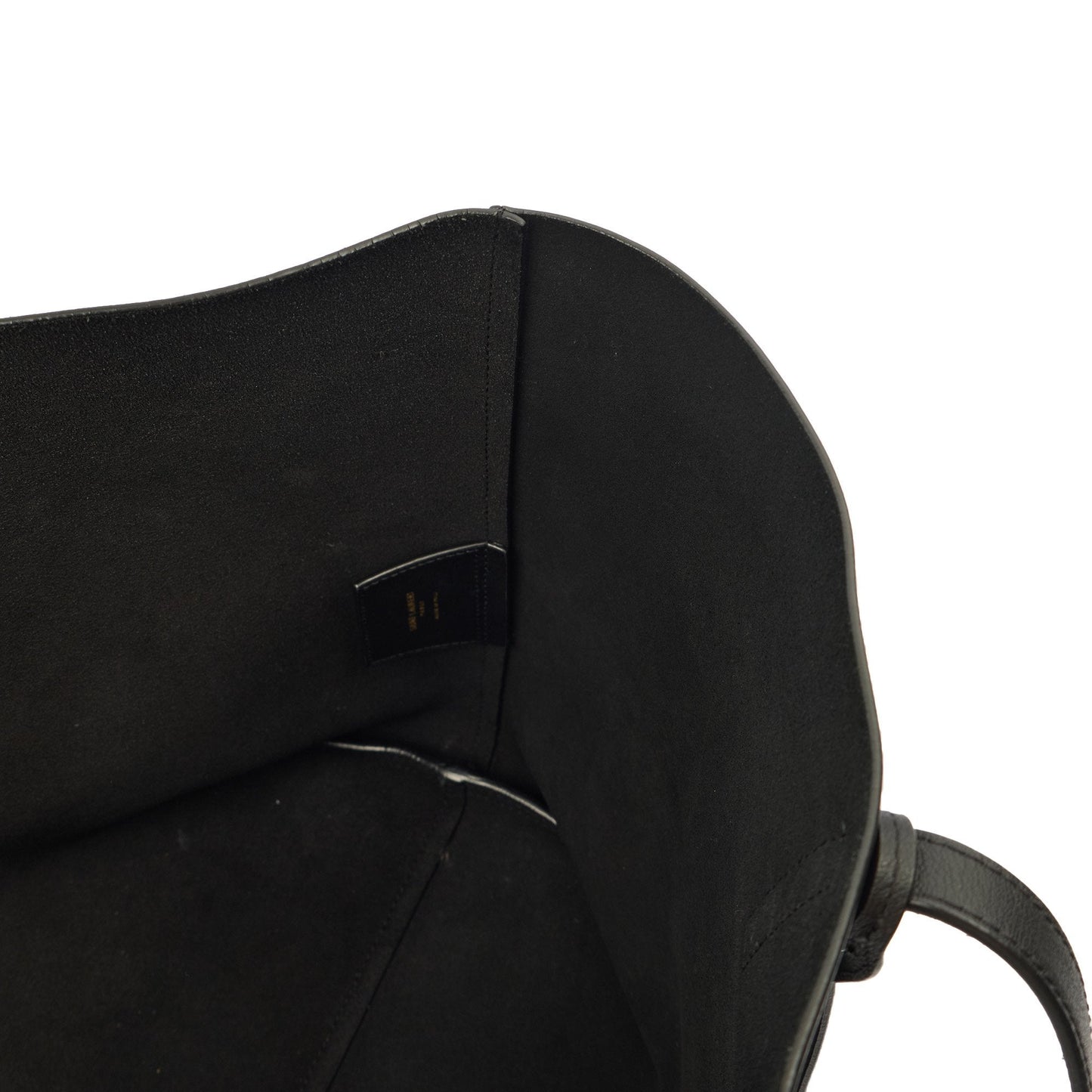 Saint Laurent Tote East West Tote in Black, Calfskin Leather — Alternate View 7