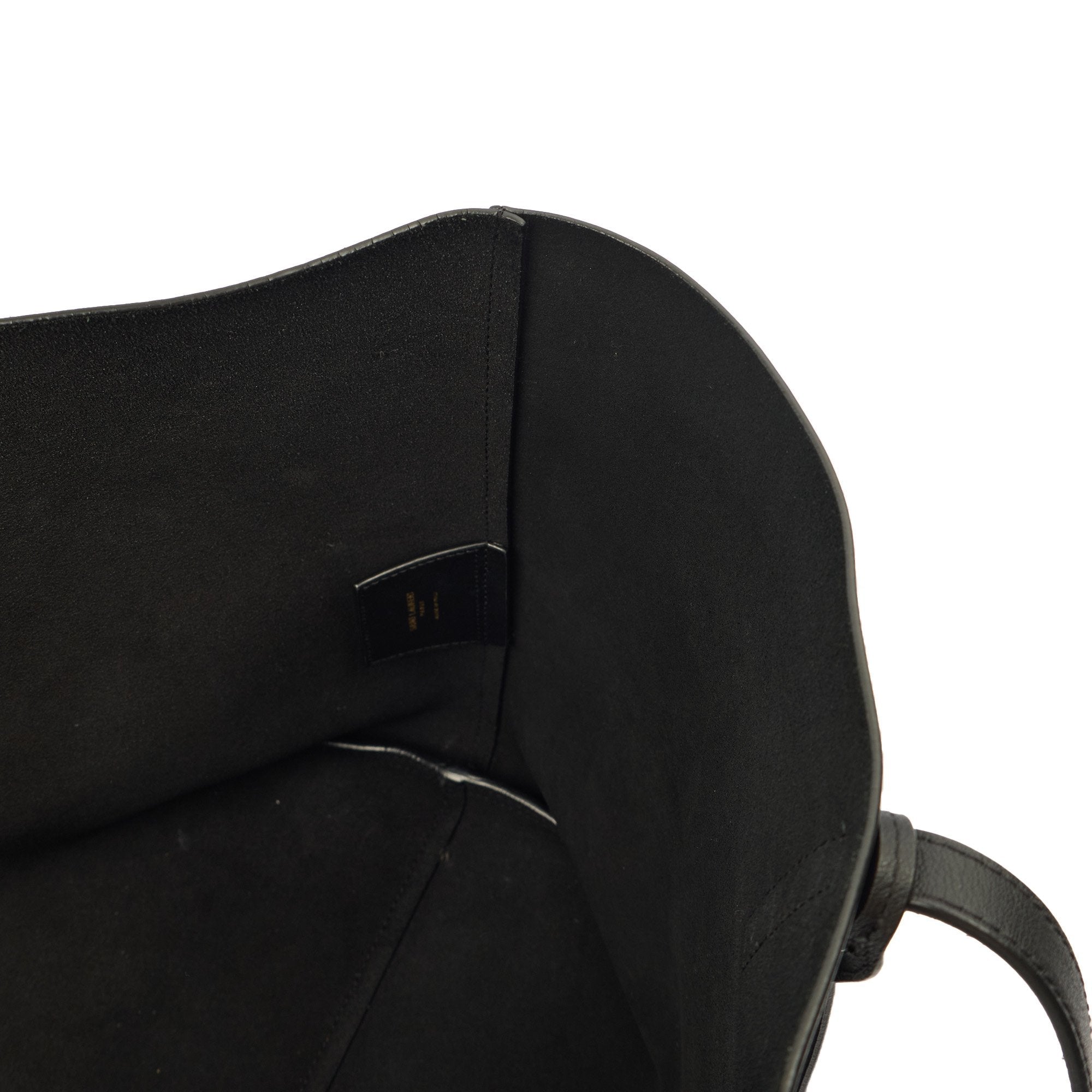 Saint Laurent Tote East West Tote in Black, Calfskin Leather — Alternate View 7