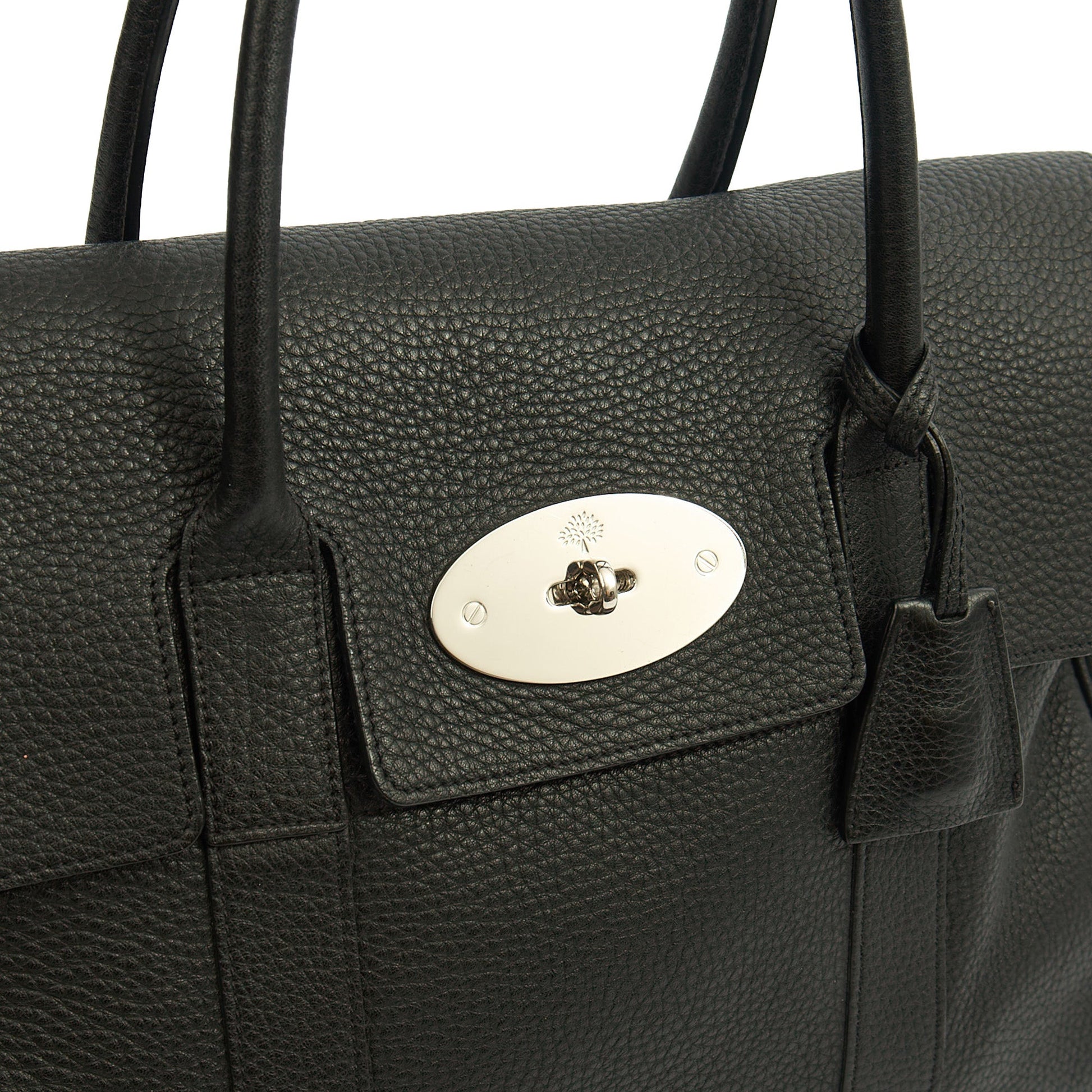 Mulberry Tote Bayswater Heritage in Black, Leather — Lifestyle View