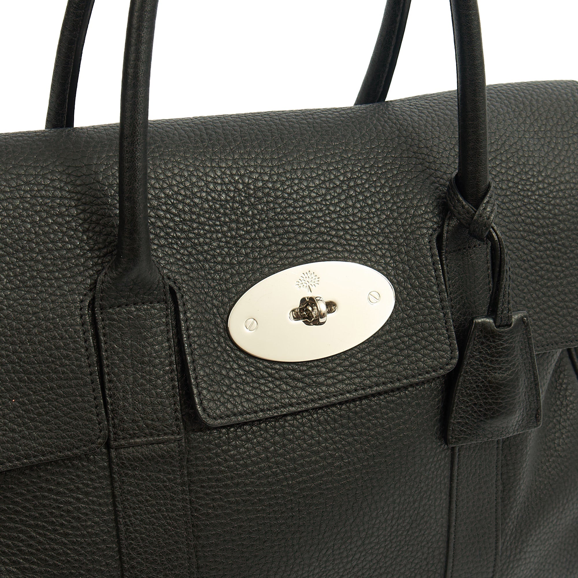 Mulberry Tote Bayswater Heritage in Black, Leather — Lifestyle View