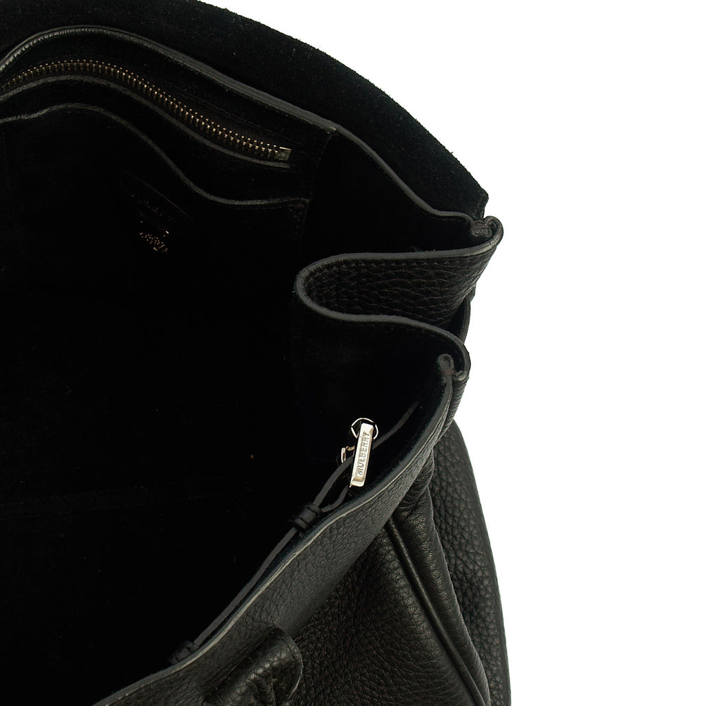Mulberry Tote Bayswater Heritage in Black, Leather — Detail View