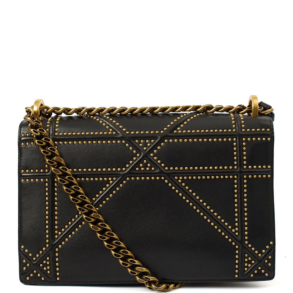 Christian Dior Cross Body Diorama - Medium in Black, Leather — Alternate View 11