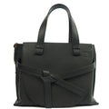 Loewe Tote Gate - Small in Black, Leather — Front View
