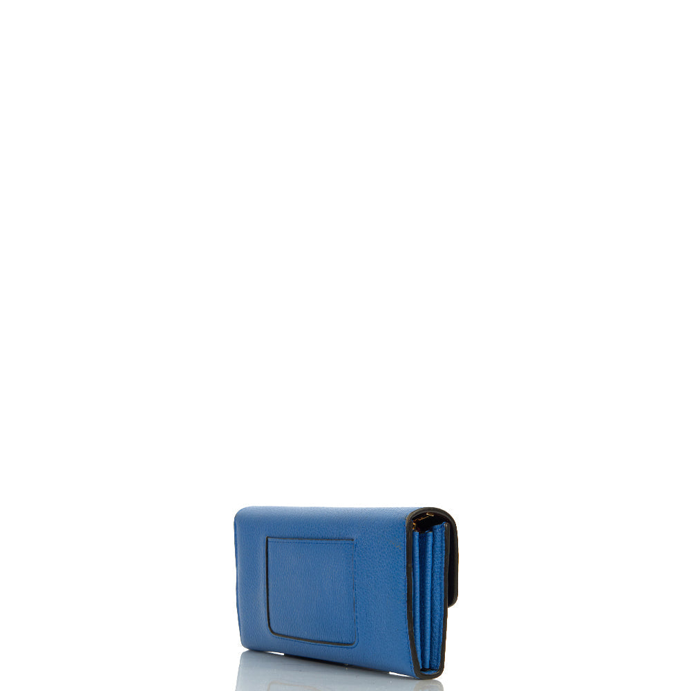 Mulberry Wallet Darley Wallet - Medium in Porcelain Blue, Calfskin Leather — Alternate View 18