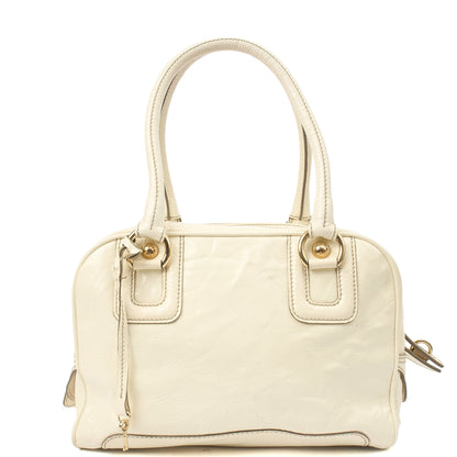 Dolce & Gabbana Shoulder Bag Tote in White, Patent Leather — Alternate View 15