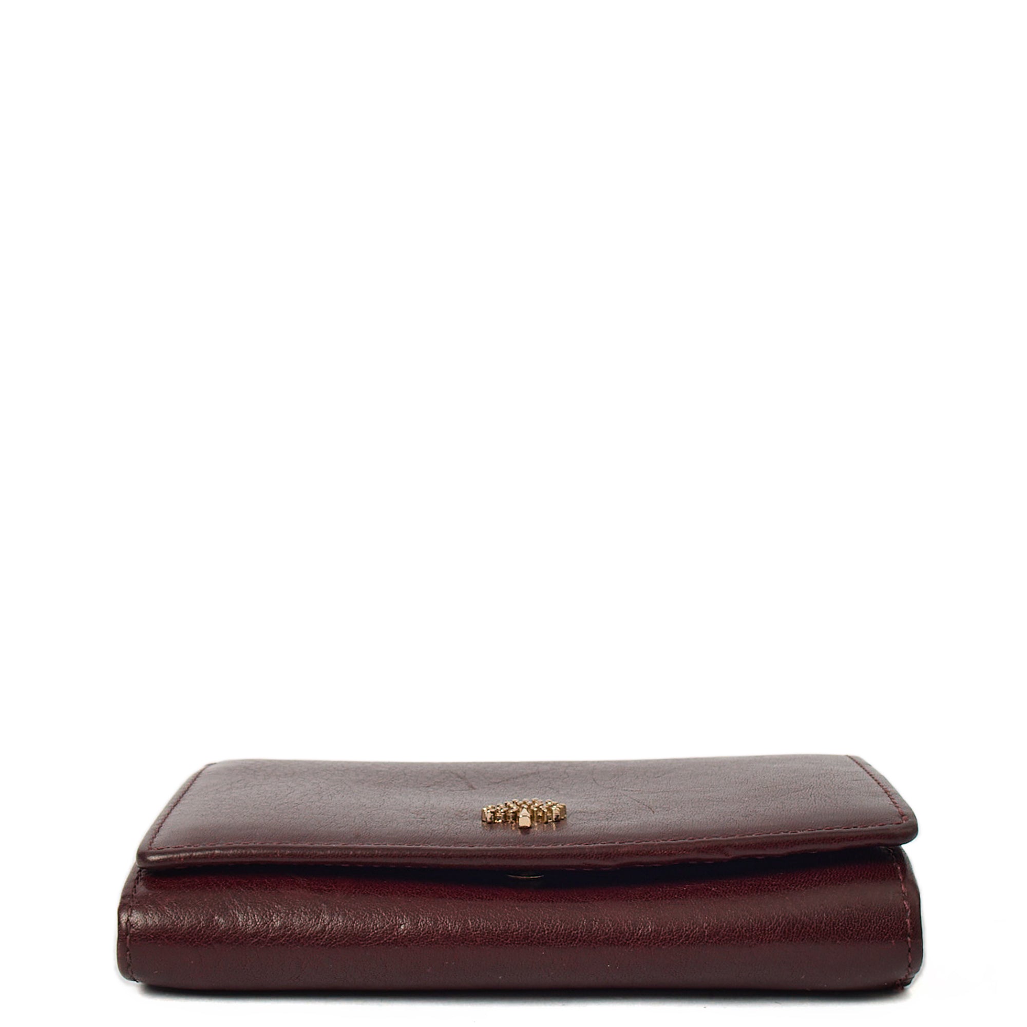 Mulberry Wallet Wallet in Burgundy, Leather — Alternate View 11