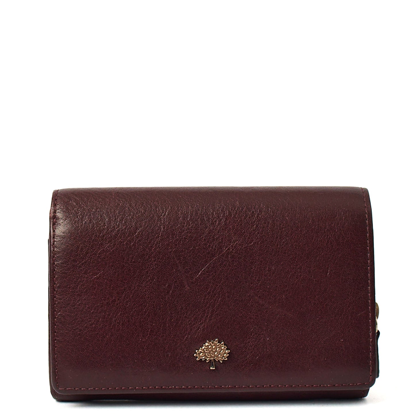 Mulberry Wallet Wallet in Burgundy, Leather — Alternate View 7