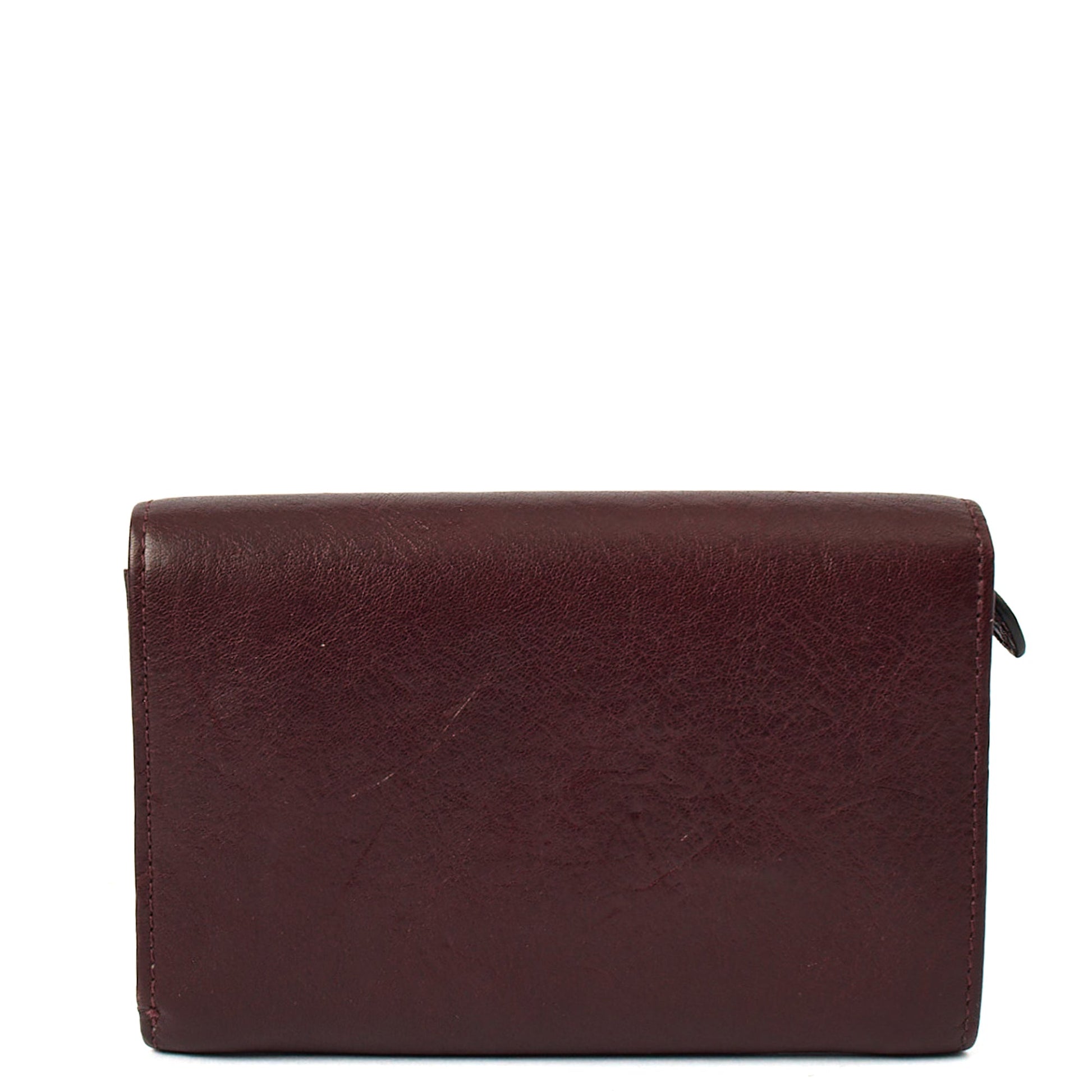 Mulberry Wallet Wallet in Burgundy, Leather — Alternate View 10