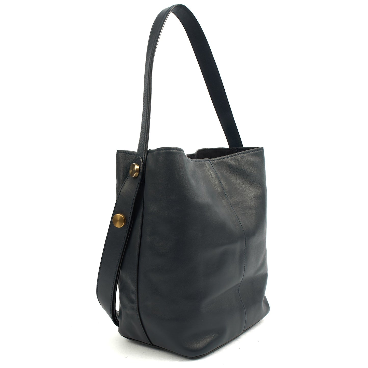 Mulberry Shoulder Bag Kite - Small in Navy, Leather — Side View