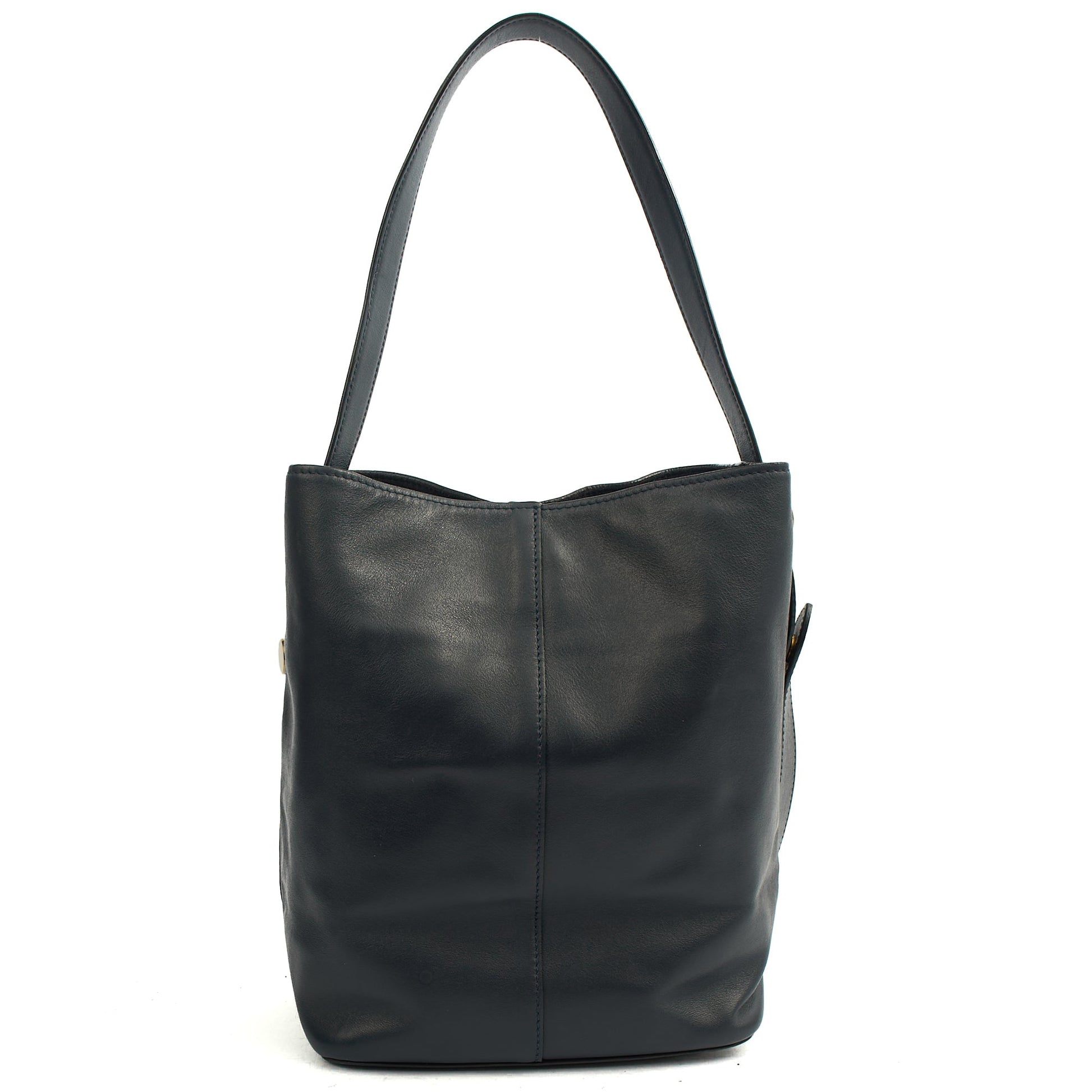 Mulberry Shoulder Bag Kite - Small in Navy, Leather — Back View