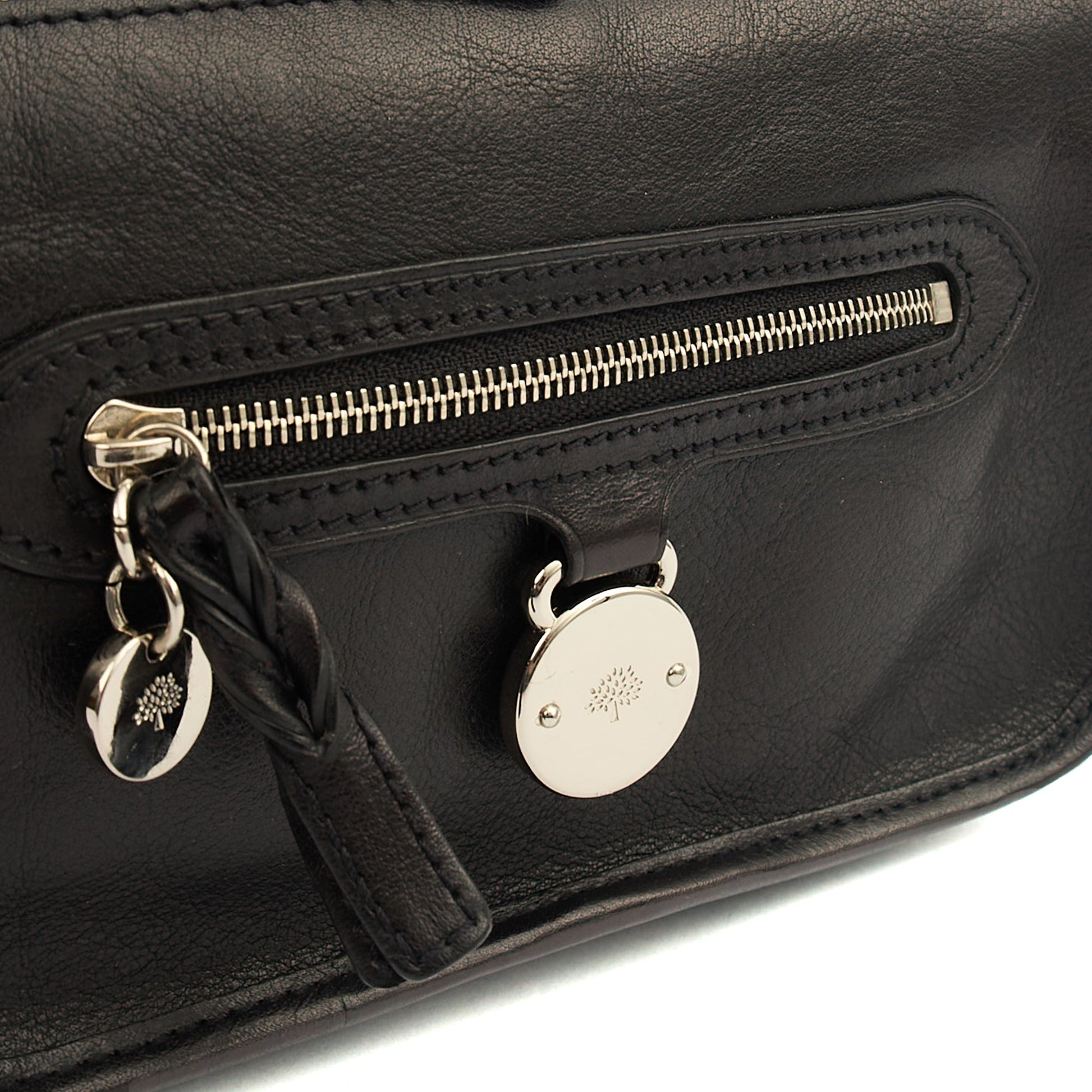 Mulberry Shoulder Bag Somerset Shoulder - Small in Black, Leather — Lifestyle View